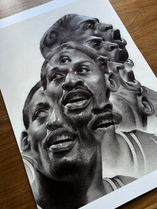 Dennis Rodman Print