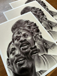 Dennis Rodman Print