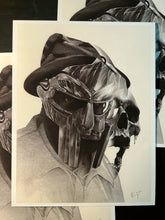 Load image into Gallery viewer, MF DOOM Print (8.5 x 11 in.)
